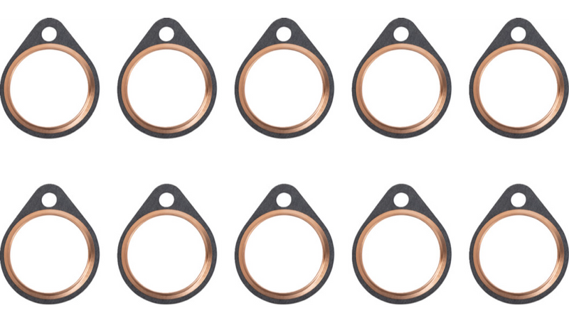 JAMES GASKET Fire-Ring Exhaust Port Gasket - 10 Pack - Harley-Davidson '66-'84 - JGI-65834-68-X