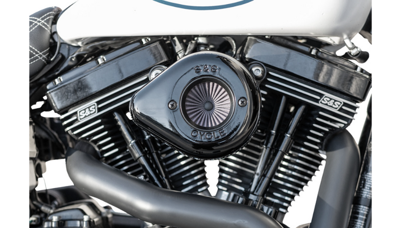 S&S CYCLE Stealth Air Stinger™ Kit with Gloss Black Teardrop for 2001-'17 Big Twin Models except Throttle by Wire - 170-0722A - PartsOutlet.com.au