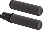 ARLEN NESS Grips - Knurled - TBW - Black - 24-later FLHX / FLTRX - 500-050 - PartsOutlet.com.au