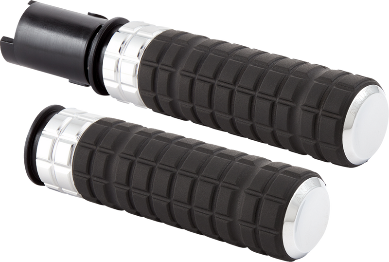 ARLEN NESS Grips - SpeedLiner - TBW - Chrome - 24-later FLHX / FLTRX - 500-063 - PartsOutlet.com.au