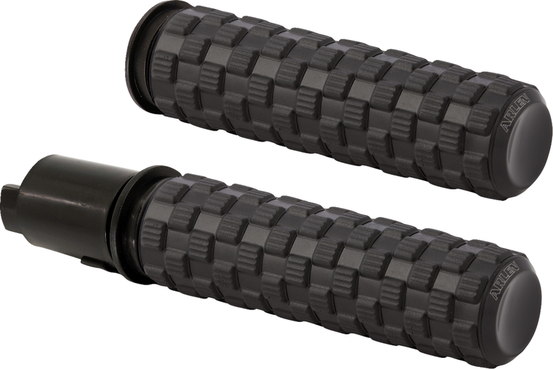 ARLEN NESS Grips - Air Trax - TBW - Black - 24-later FLHX / FLTRX - 500-066 - PartsOutlet.com.au