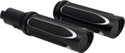 ARLEN NESS Grips - Comfort - Deep Cut - TBW - Black - 24-later FLHX / FLTRX - 500-069 - PartsOutlet.com.au