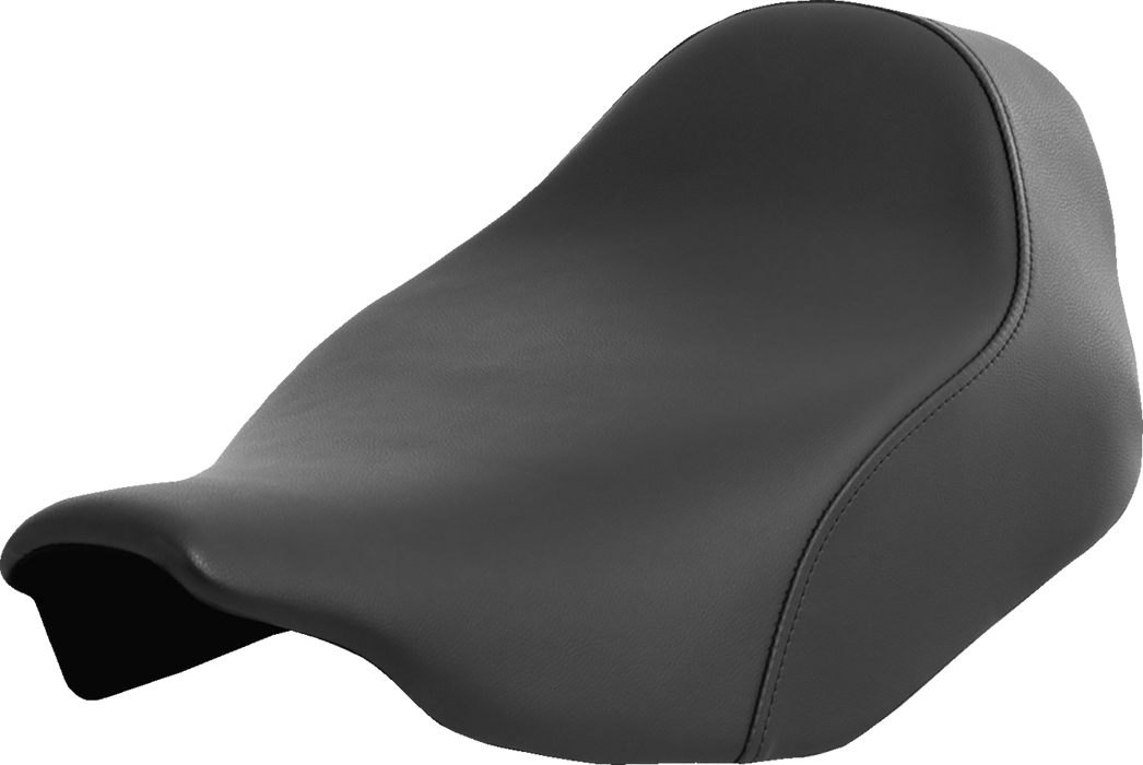 SADDLEMEN Renegade Solo Seat - Black - Plain - FLT/FLH '23-'24 823-07-002 - PartsOutlet.com.au