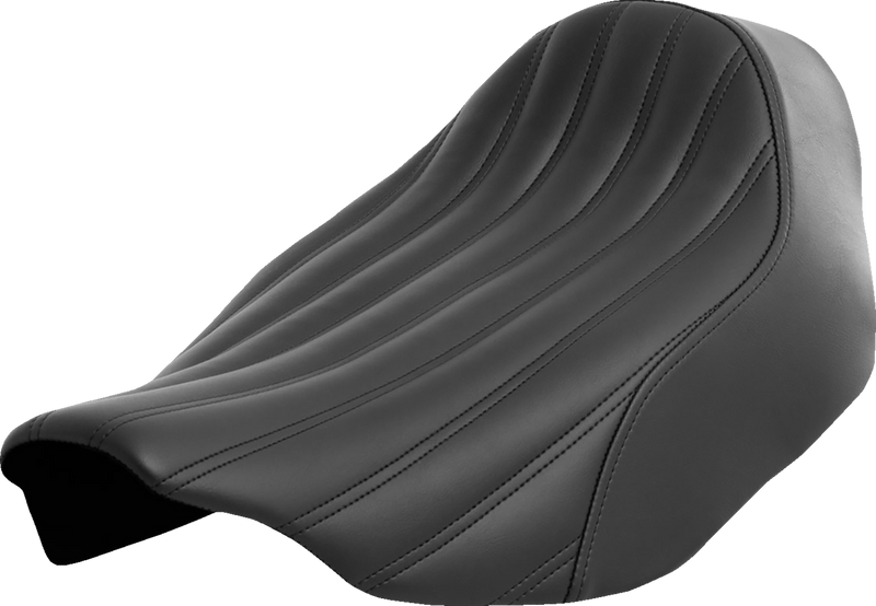 SADDLEMEN Renegade Knuckle Solo Seat - Black - FL '23-'24 - 823-07-0023 - PartsOutlet.com.au