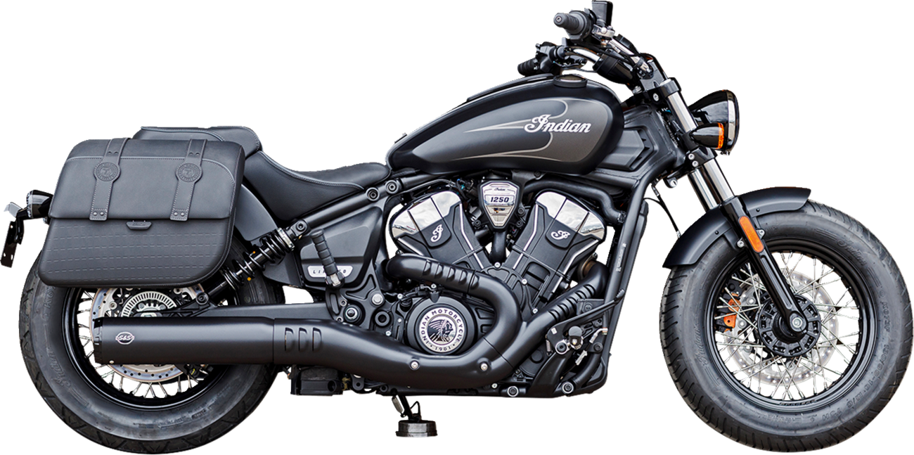 S&S CYCLE Grand National Slip-On Muffler 2025 Indian Scout - Black - 50-State 550-1121 - PartsOutlet.com.au