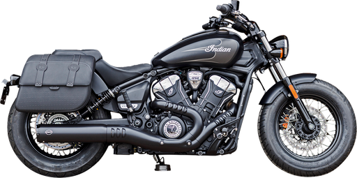 S&S CYCLE Grand National Slip-On Muffler 2025 Indian Scout - Black - 50-State 550-1121 - PartsOutlet.com.au