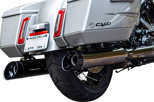 S&S CYCLE MK45 Slip-On Mufflers - Lava Chrome - 50-State 550-1113 - PartsOutlet.com.au