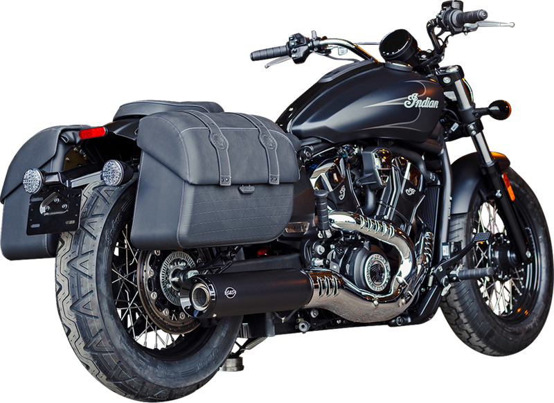 S&S CYCLE Grand National Slip-On Muffler 2025 Indian Scout - Black - 50-State 550-1121 - PartsOutlet.com.au