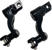 DRAG SPECIALTIES Passenger Peg Mount - Adjustable - Black 63190B - PartsOutlet.com.au