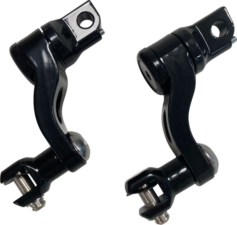 DRAG SPECIALTIES Passenger Peg Mount - Adjustable - Black 63190B - PartsOutlet.com.au
