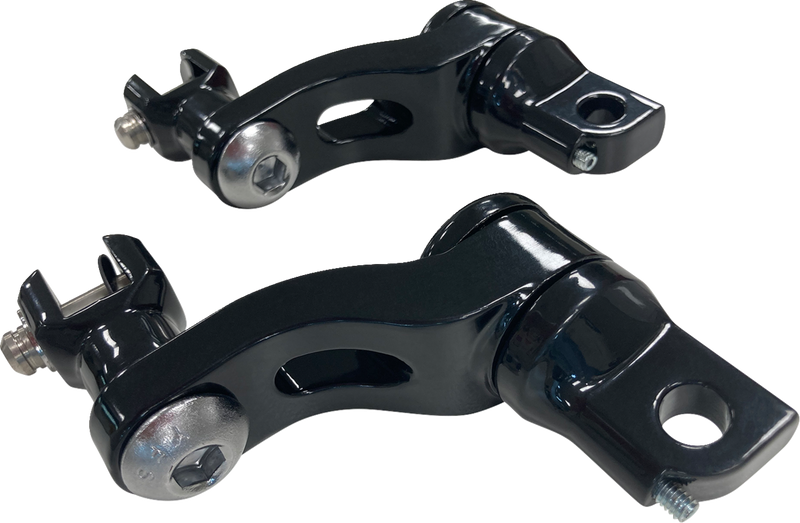 DRAG SPECIALTIES Passenger Peg Mount - Adjustable - Black 63190B - PartsOutlet.com.au