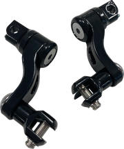 DRAG SPECIALTIES Passenger Peg Mount - Adjustable - Black 63190B - PartsOutlet.com.au