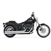 VANCE & HINES Big Shots Exhaust - Chrome - Long - '86-'11 Softail - 17923 - PartsOutlet.com.au