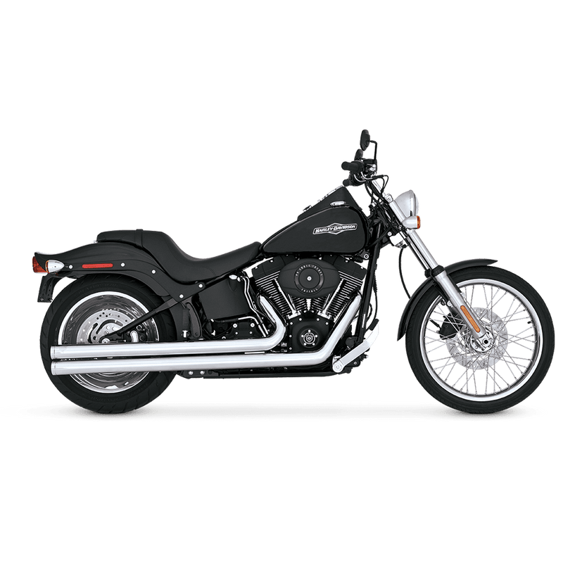 VANCE & HINES Big Shots Exhaust - Chrome - Long - '86-'11 Softail - 17923 - PartsOutlet.com.au