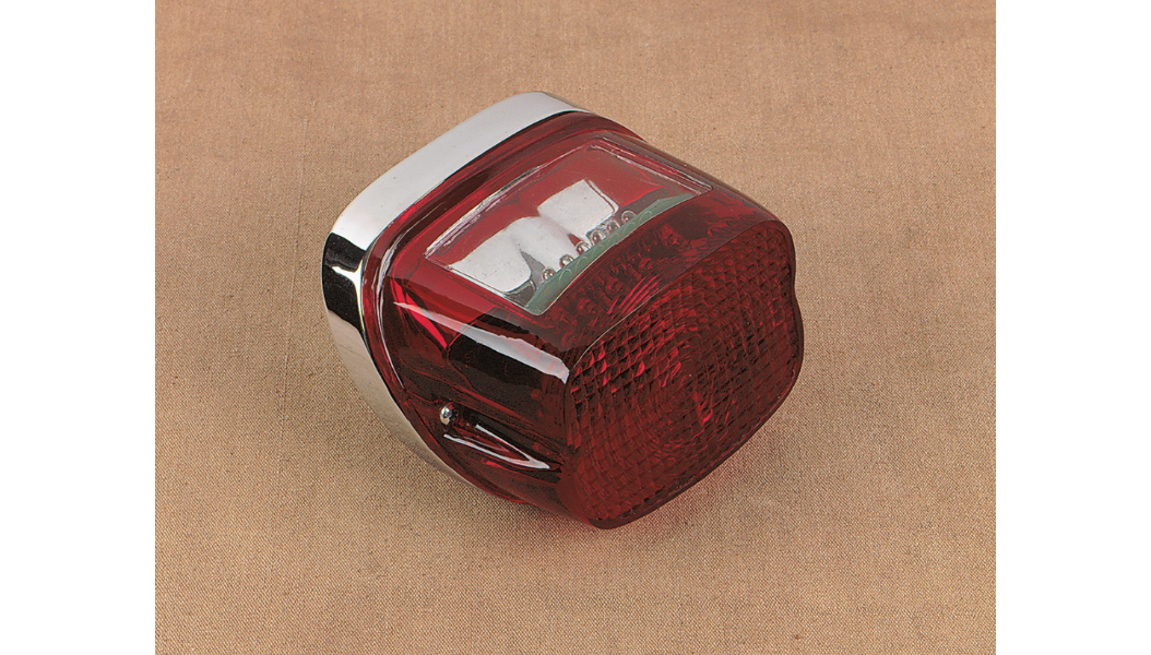 DRAG SPECIALTIES LED Taillight - Harley-Davidson 1973-1998 - OEM Style 120019LED-BXLB1 - PartsOutlet.com.au