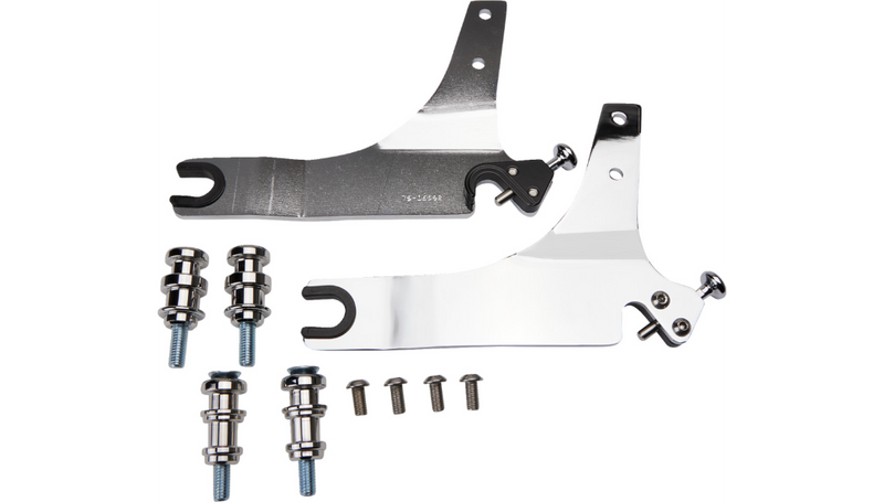 COBRA Backrest Kit - 14" - Chrome - '18-'20 FLSB - 602-2051