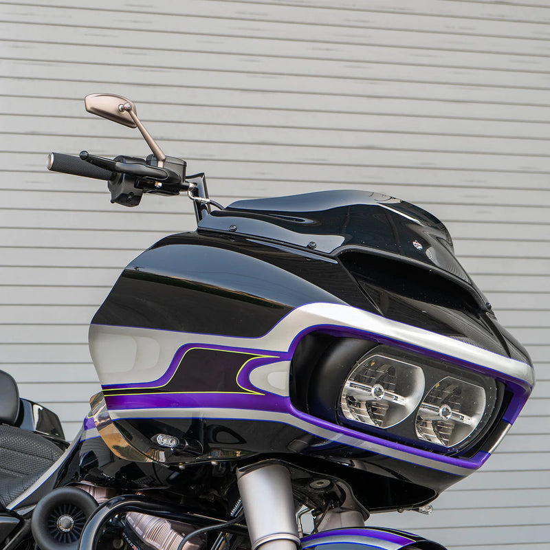 ARLEN NESS TEARCHOP FORGED MIRRORS, TITANIUM - RIGHT - 510-021 - PartsOutlet.com.au