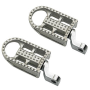 BILTWELL Mushman Step Footpegs - Polished 7002-302-02 - PartsOutlet.com.au