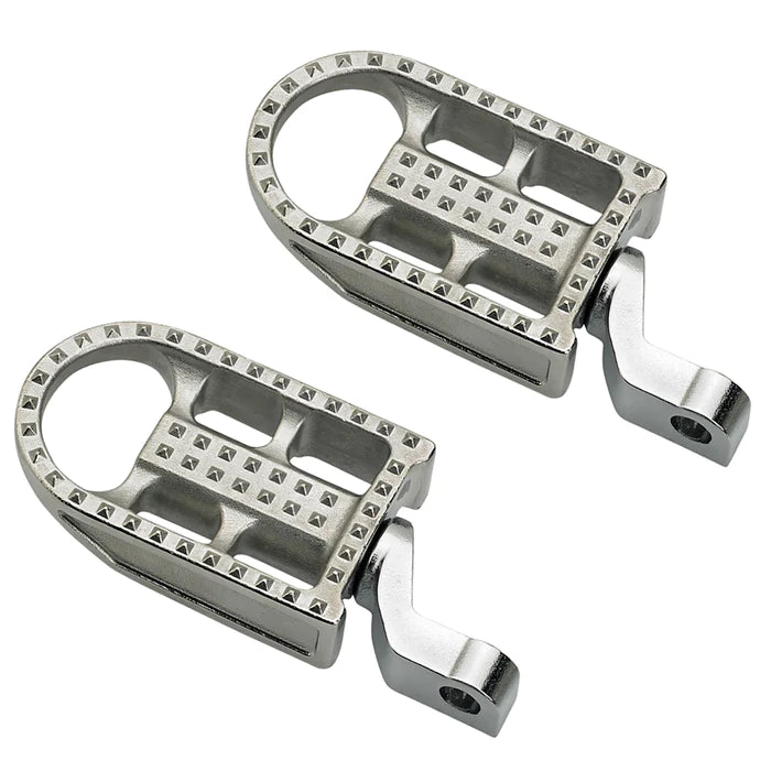 BILTWELL Mushman Step Footpegs - Polished 7002-302-02 - PartsOutlet.com.au