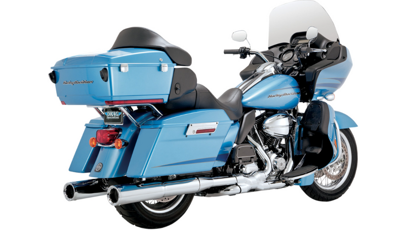 VANCE & HINES Hi Output Mufflers - Chrome - '95-'16 FL - 16455 - PartsOutlet.com.au