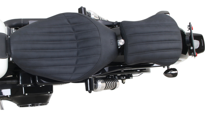 SADDLEMEN Contoured Knuckle Pillion Pad - 9" SA1012