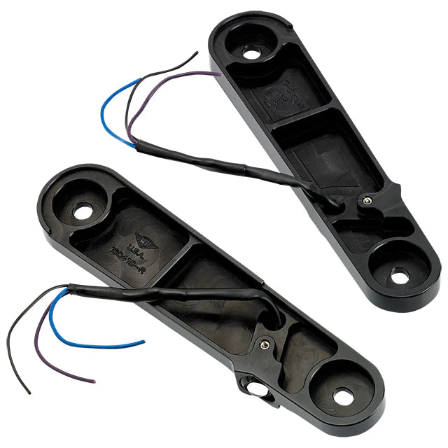 JOKER MACHINE Streamliner Turn Signals - Techno - Black - '14-'20 FL - 05-212-1 - PartsOutlet.com.au