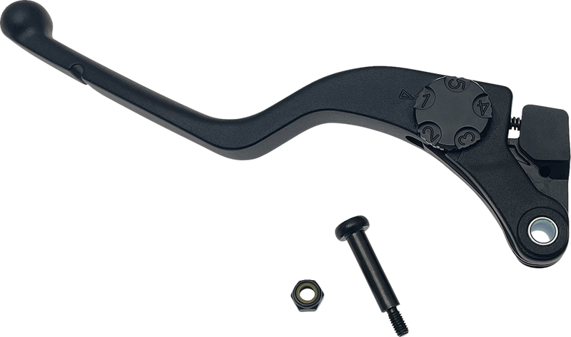 DRAG SPECIALTIES Clutch Lever Assembly - Black - Pan America 2024 - H07-0731MB-C - PartsOutlet.com.au