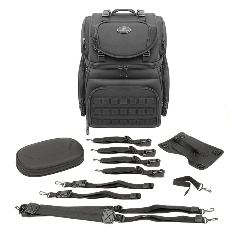 SADDLEMEN Sissy Bar Bag - BR3400 Tactical EX000298A
