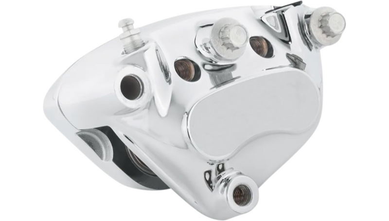 DRAG SPECIALTIES Caliper - Front Left - Chrome - Harley-Davidson 2000-2007 - B16-0723 - PartsOutlet.com.au