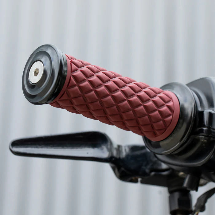 BILTWELL Grips - Alumicore - Replacement - Oxblood 6706-0301 - PartsOutlet.com.au