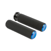 ARLEN NESS KNURLED GRIPS, BLUE - CABLE - 07-335 - PartsOutlet.com.au
