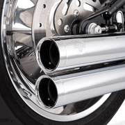 VANCE & HINES Big Shots Exhaust - Chrome - Long - '86-'11 Softail - 17923 - PartsOutlet.com.au
