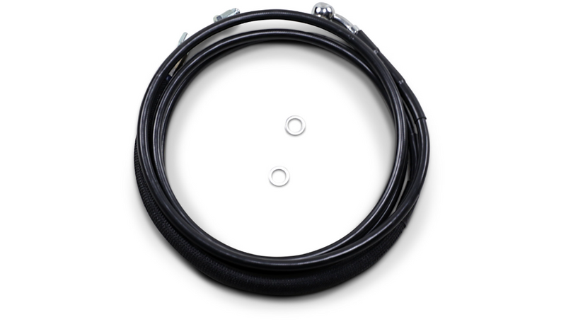 DRAG SPECIALTIES Clutch Line - 82" - Road Glide '17-'21 - 51702-12BLK