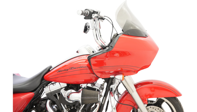 KLOCK WERKS Flare Windshield - 14" - Tinted - FLTR '98-'13 - KWW-01-0256