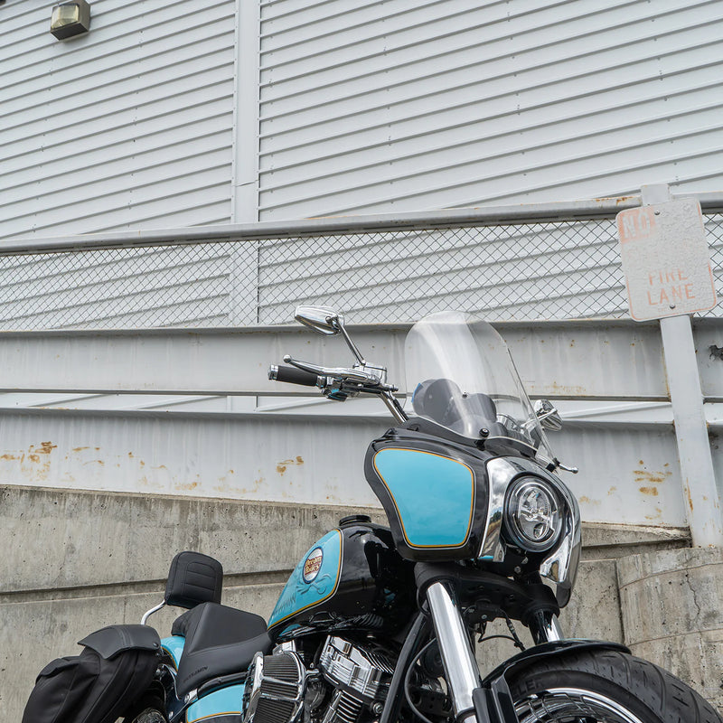 ARLEN NESS MINI STOCKER FORGED MIRRORS, CHROME - LEFT - 13-157 - PartsOutlet.com.au