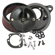 S&S CYCLE Stealth Street-Legal Air Cleaner Kit Without Cover for 2008-'17 HD® Touring Models and 2016-2017 Softail® Models - 170-0301B - PartsOutlet.com.au