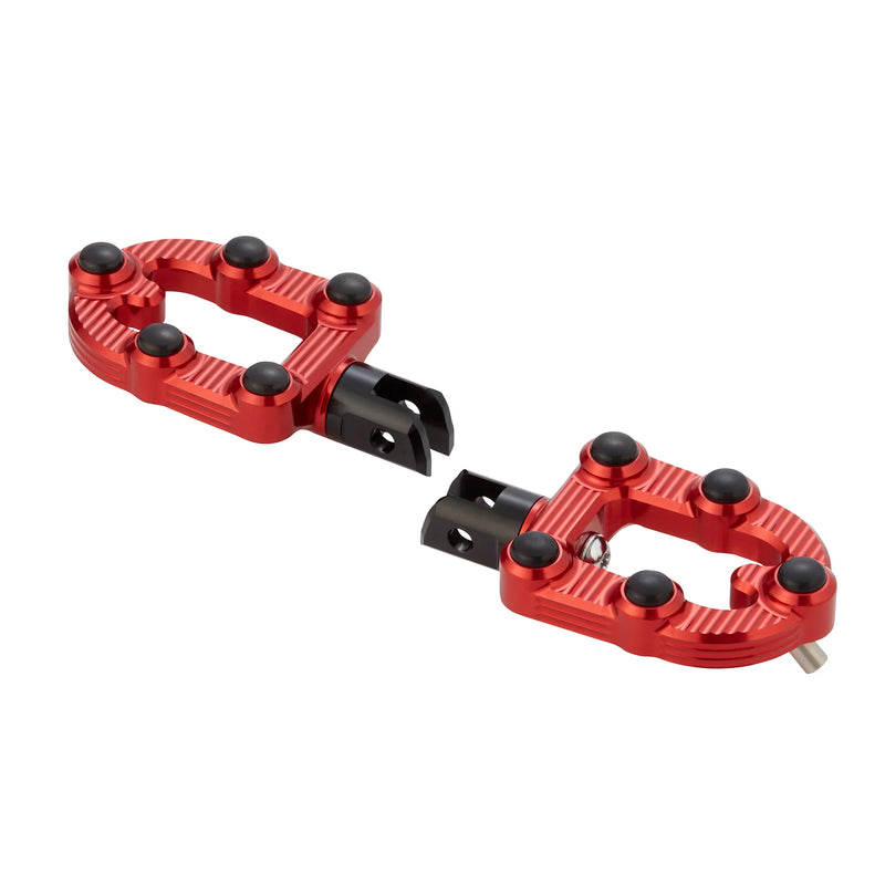 ARLEN NESS MX FOOTPEGS, RED - FOOTPEGS / NO MOUNTS - 07-946 - PartsOutlet.com.au