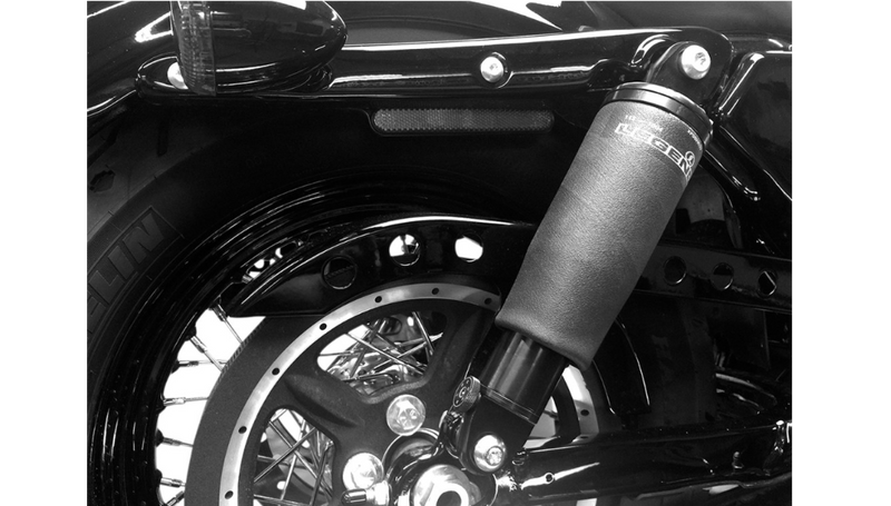 LEGEND SUSPENSION AIR-A Sportster Adjustable AIR Suspension - Black - Standard - '04-'13 XL - 1311-0111 - PartsOutlet.com.au