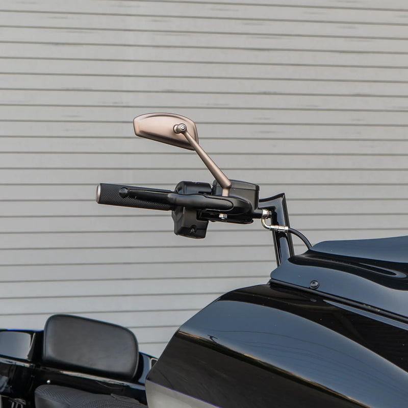 ARLEN NESS TEARCHOP FORGED MIRRORS, TITANIUM - LEFT - 510-016 - PartsOutlet.com.au