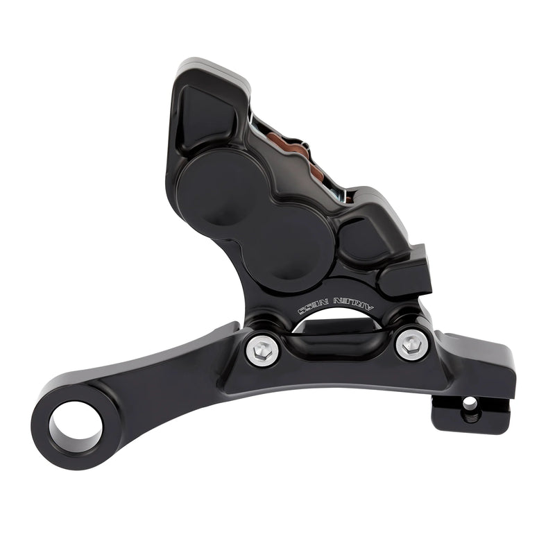 ARLEN NESS REAR 4-PISTON BRAKE CALIPERS, BLACK - 11.8" - '08-'17 FXD - 02-325