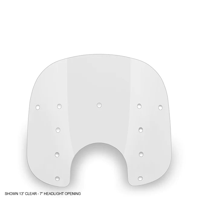 MEMPHIS SHADES Fats Windshield - 13" - Clear - MEP3110