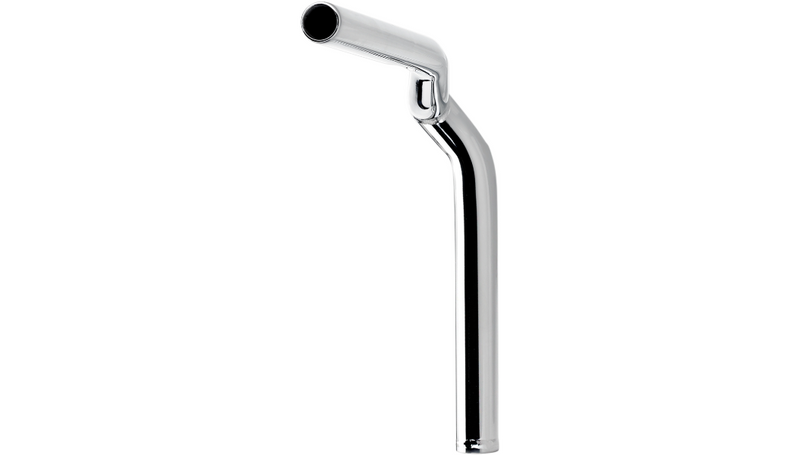 BILTWELL Handlebar - Tyson XL - Pullback - 12" - Chrome - SLOTTED - 6262-1053
