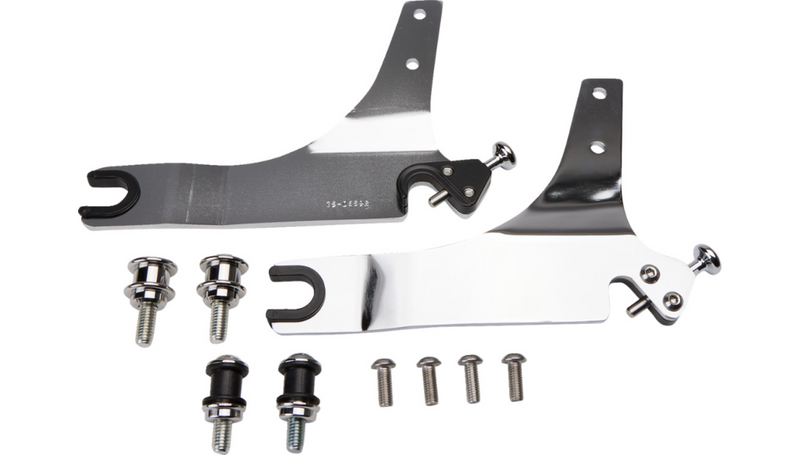 COBRA Backrest Kit - 14" - Chrome - '18-'20 FXLR - 602-2009