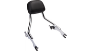 COBRA Detachable Backrest - Chrome - Short - '09-'20 FLH/FLT 602-2200 - PartsOutlet.com.au