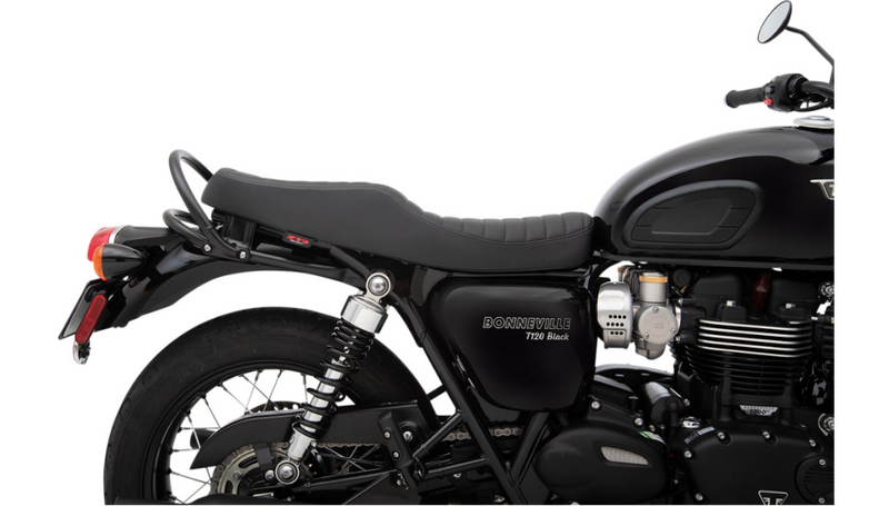 Z1R Retro Seat - Classic - Vinyl - Triumph '16-'19 - Black 0810-2214 - PartsOutlet.com.au