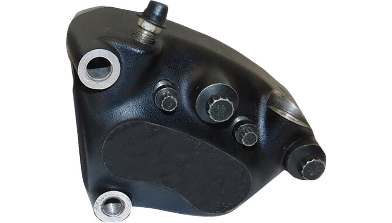 DRAG SPECIALTIES Caliper - Front Left - Matte Black - Harley-Davidson '00-'07 - B16-0723MB - PartsOutlet.com.au