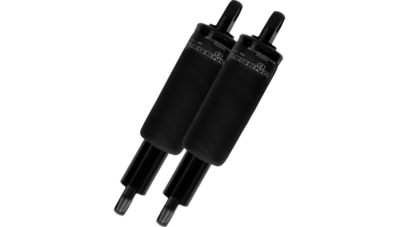 LEGEND SUSPENSION AIR-A Sportster Adjustable AIR Suspension - Black - Standard - '04-'13 XL - 1311-0111 - PartsOutlet.com.au