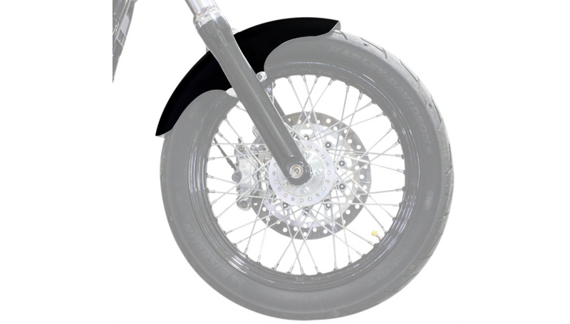 KLOCK WERKS T-Hat Fender Kit - w/ Chrome Blocks - Steel - 19" - FXD '06-'25 - KWF-03-0019
