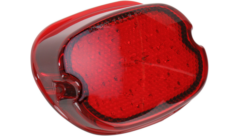 DRAG SPECIALTIES Taillight - Harley-Davidson 1999-2023 - Red L24-0436RLED - PartsOutlet.com.au