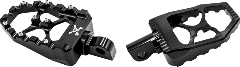 BURLY BRAND MX Evolution Pegs - Black - Sportster/Dyna B13-1015B - PartsOutlet.com.au
